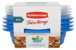 TakeAlongs® Food Storage 2.9 Cup Square Containers, Meal Prep - US 3789