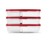 EasyFindLids™ Medium Food Storage Containers, Divided - US 0975