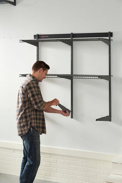 FastTrack® Rail Garage Shelf Bracket with Speed Clips - US 5204