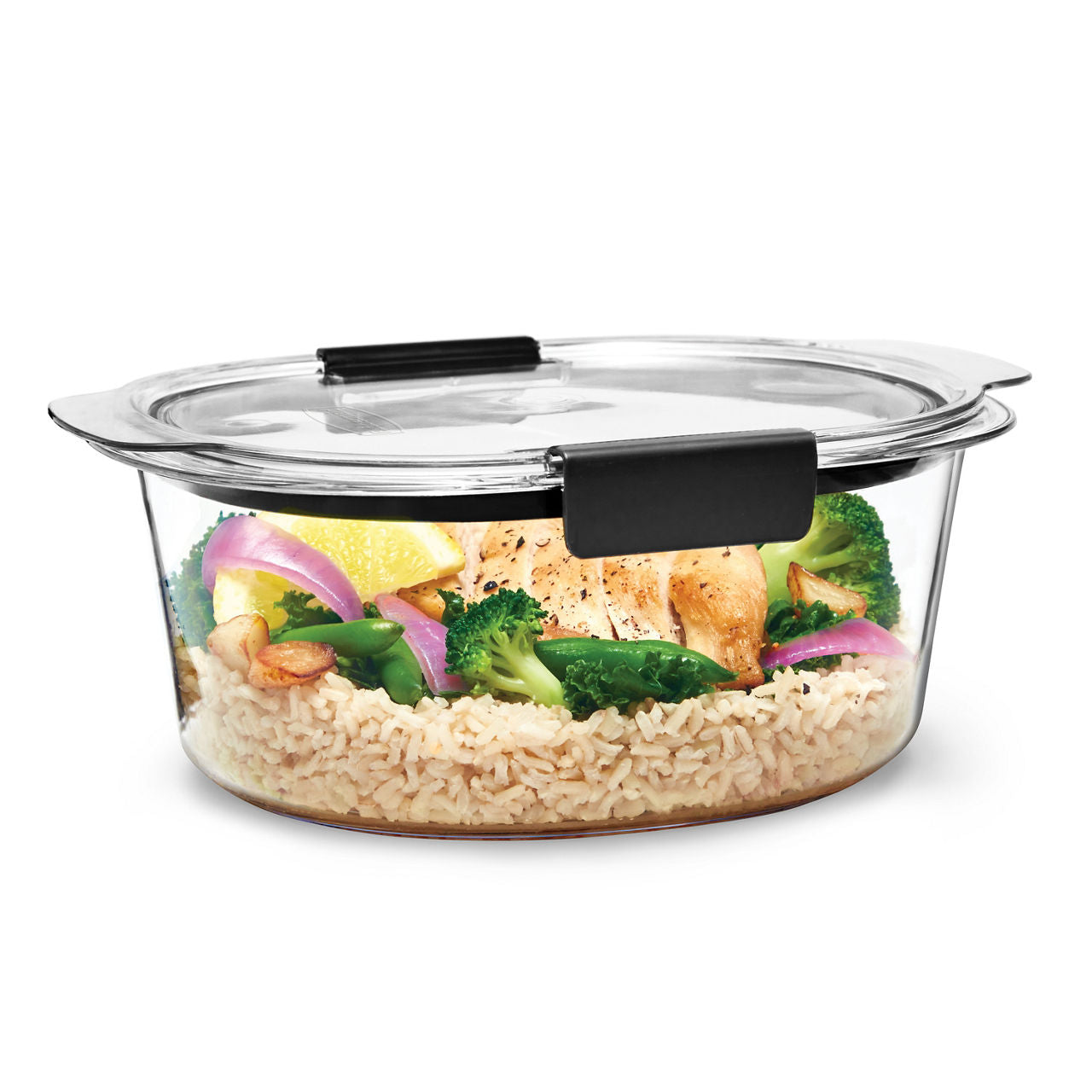 Rubbermaid Brilliance® Round Leak Proof Food Storage Container, 6.97 cup - US 5754